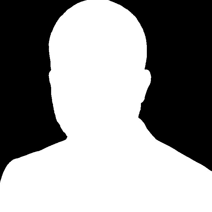 Step 2: the person separated from the background